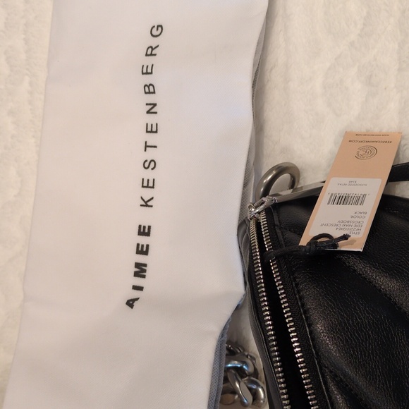 Rebecca Minkoff Edie Maxi Crescent Crossbody. Chain Can Be Worn On Off Bag - Picture 5 of 8